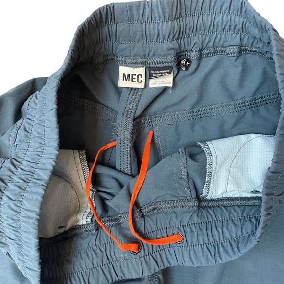 Mountain Equipment Coop Istrum Pants Men’s 38x34 Hiking Outdoor Stretch Blue MEC - Picture 7 of 9